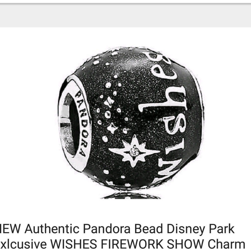 NWOT PANDORA/DISNEY EXCLUSIVE WISHES FIREWORKS - Picture 1 of 3